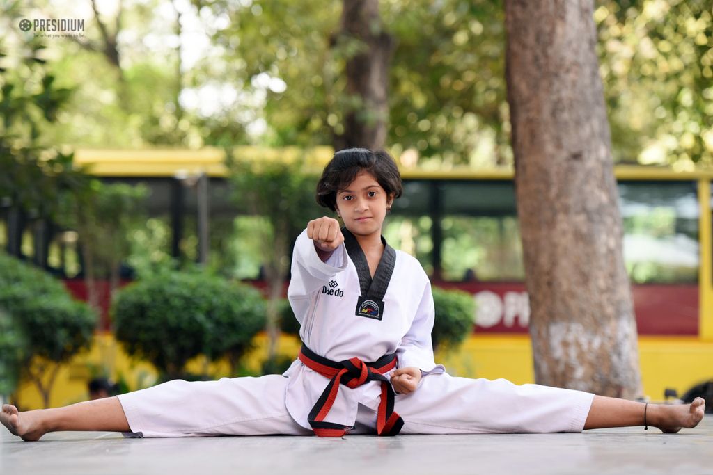 CBSE CENTRAL ZONE TAEKWONDO FINALS: SIYAA PAINTS PRESIDIUM BRONZE