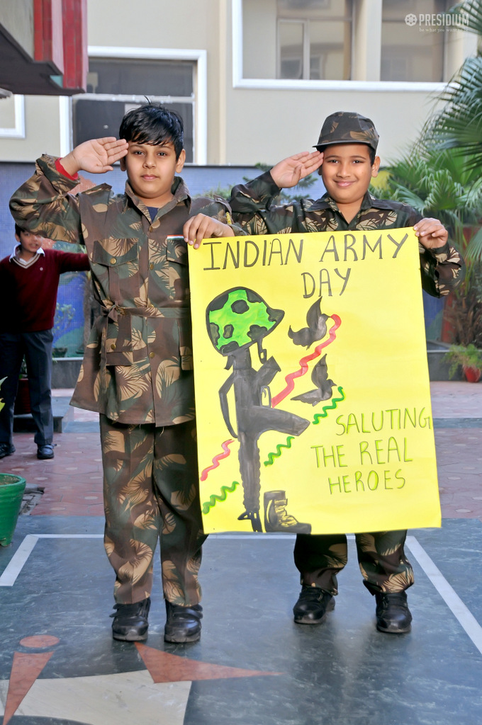 SALUTING OUR SOLDIERS FOR THEIR FORTITUDE ON ARMY DAY