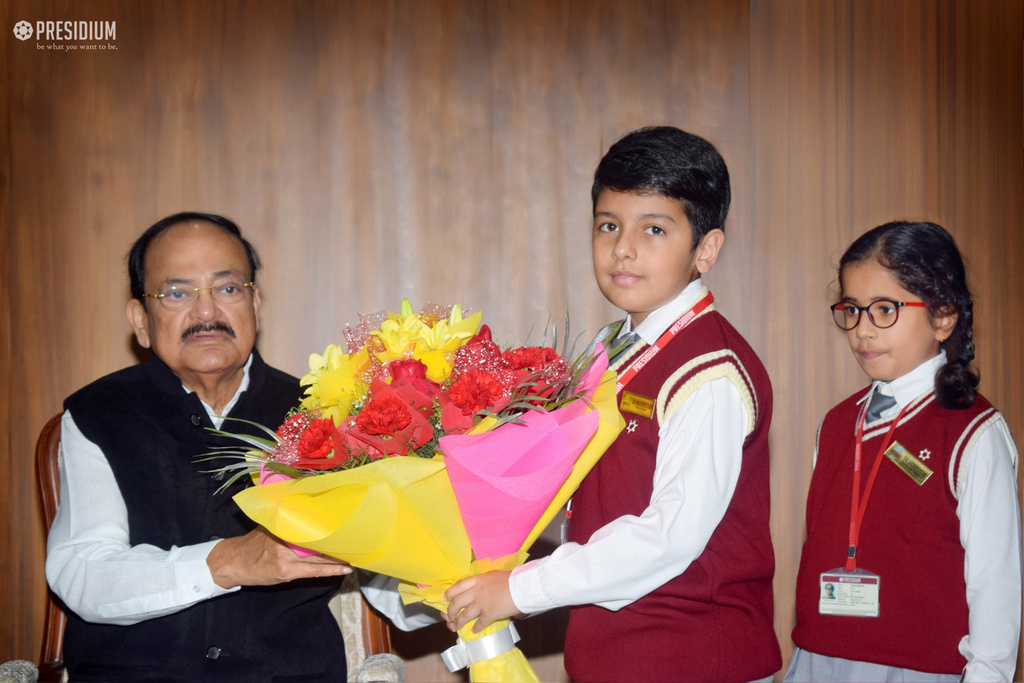 A MEMORABLE CHILDREN’S DAY CELEBRATION WITH SHRI VENKAIAH NAIDU