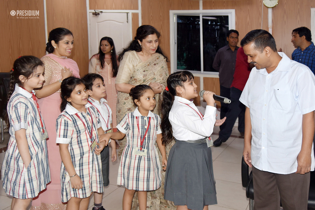 PRESIDIANS CELEBRATE DIWALI WITH HON’BLE CHIEF MINISTER OF DELHI