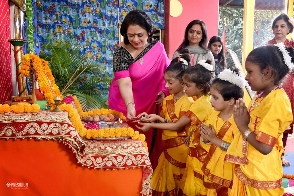 DIWALI WITH SUDHA MA'AM LENDS AN AURA OF SERENITY AT PRESIDIUM