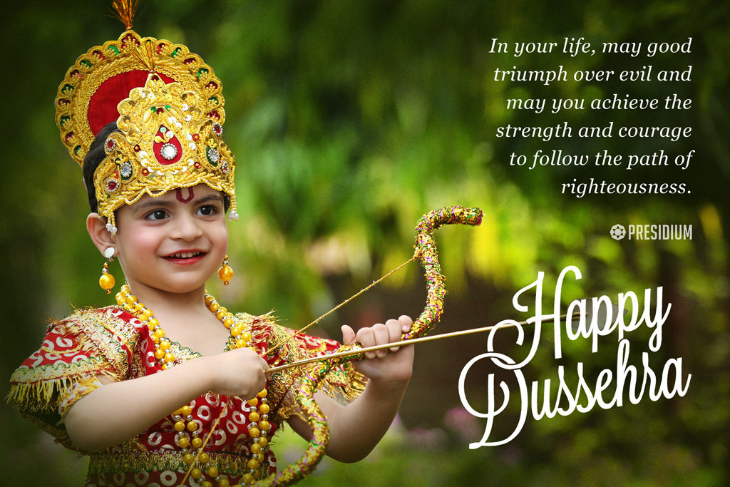 PRESIDIANS SPREAD A SIGNIFICANT MESSAGE, THIS DUSSEHRA