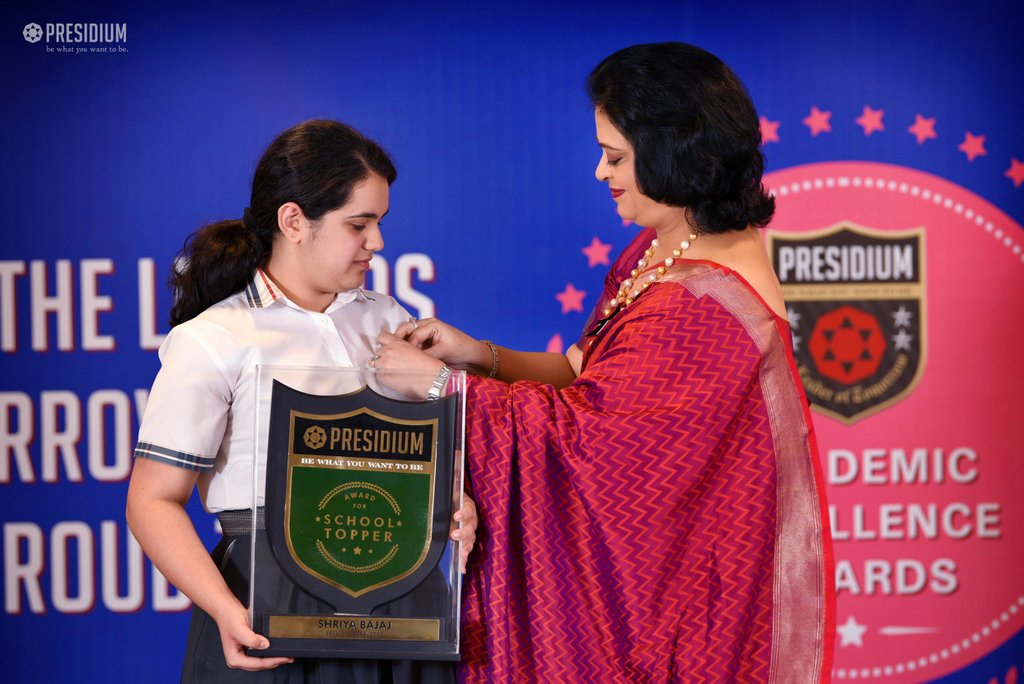 Presidium Gurgaon-57, ACADEMIC EXCELLENCE AWARDS LAUDS EFFORTS OF STUDENTS IN 2018-19