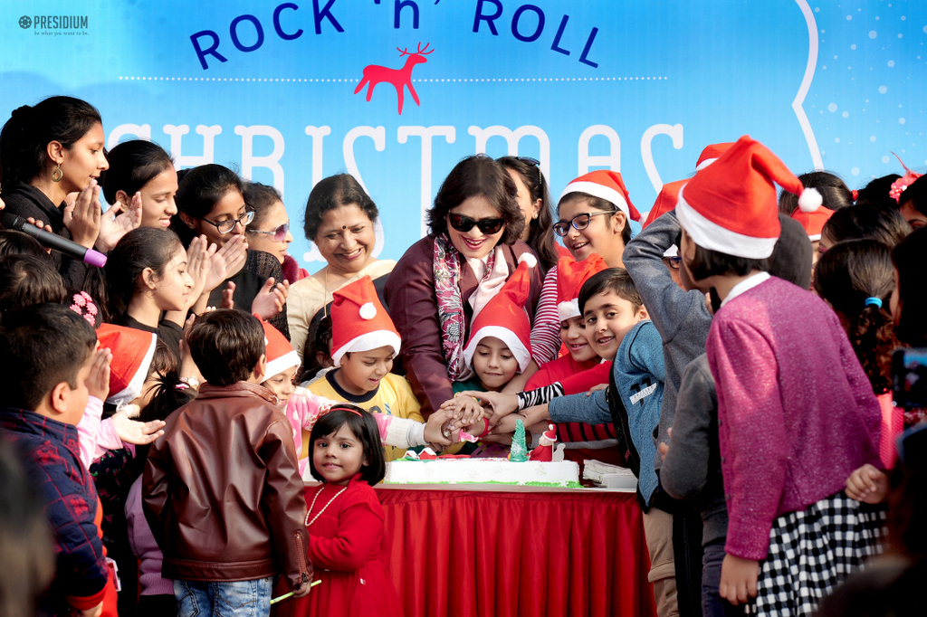 Presidium Gurgaon-57, CHRISTMAS FERVOUR AND MAGIC SPREADS AT THE CHRISTMAS CARNIVAL