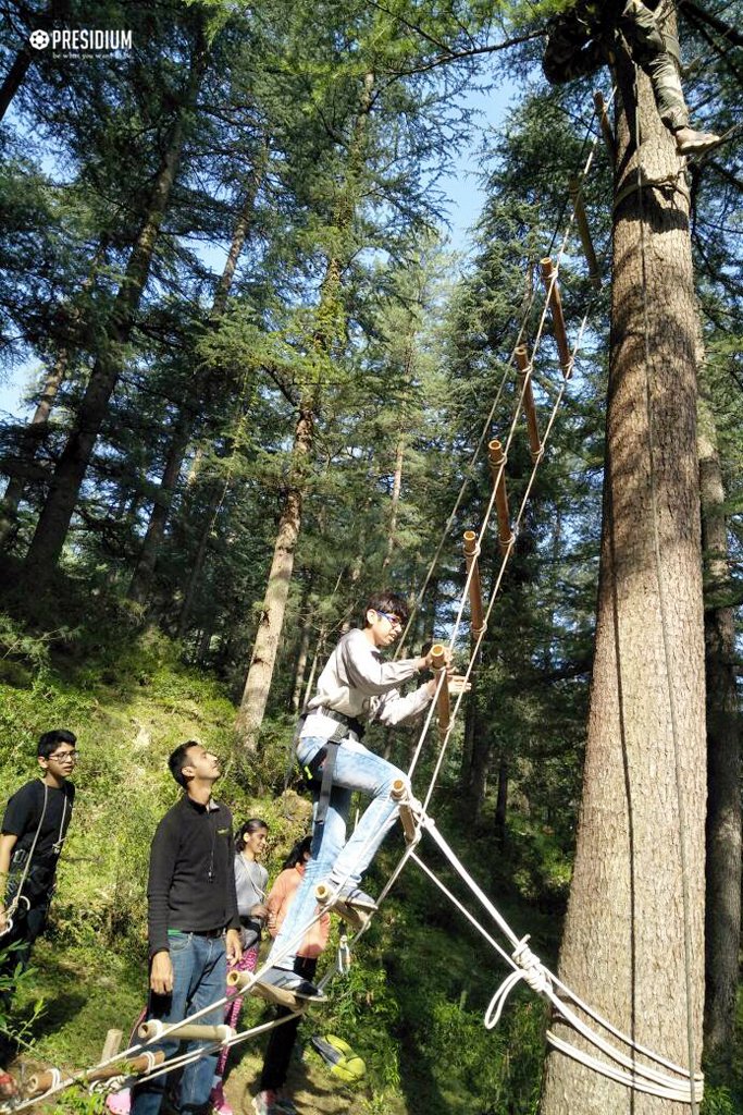 Presidium Gurgaon-57, PRESIDIANS FROM GRADE 12 ENJOY A TRIP TO MASHOBRA