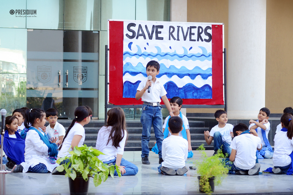 Presidium Gurgaon-57, PRESIDIANS OF GURGAON PLEDGE THEIR SUPPORT TO RALLY FOR RIVERS