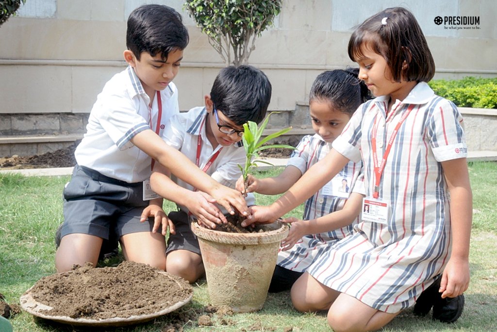 Presidium Indirapuram, WORLD EARTH DAY: A PLEDGE TO SAFEGUARD THE PLANET EARTH