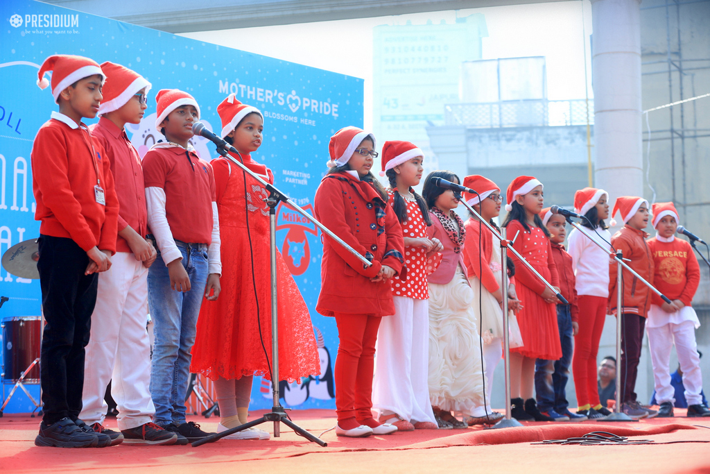 Presidium Indirapuram, PRESIDIANS REVEAL THEIR TALENT AT ROCK N' ROLL CHRISTMAS CARNIVAL