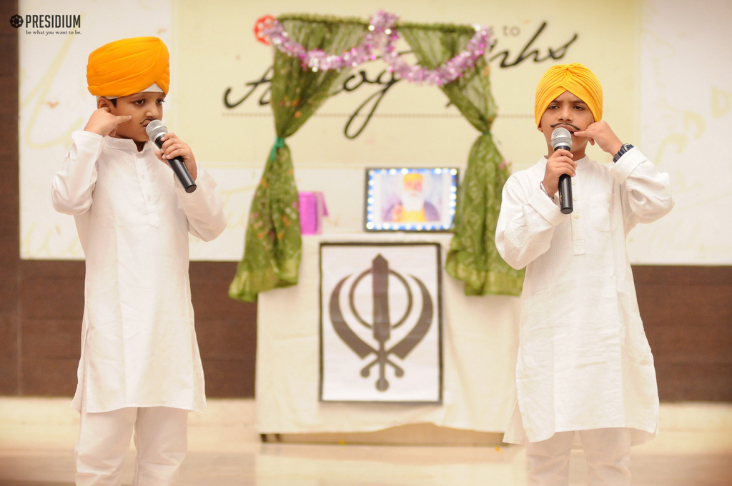 Presidium Indirapuram, PRESIDIANS FONDLY CELEBRATE GURPURAB WITH THE SPIRIT OF DEVOTION