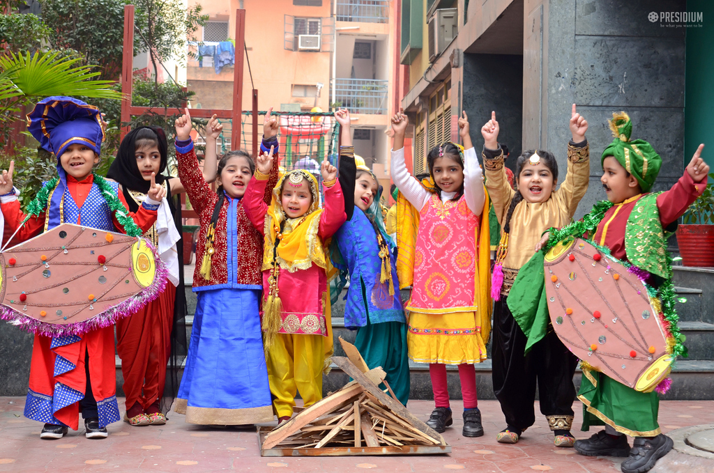 Presidium Pitampura, PRESIDIANS SOAK IN THE FESTIVE SPIRIT OF LOHRI