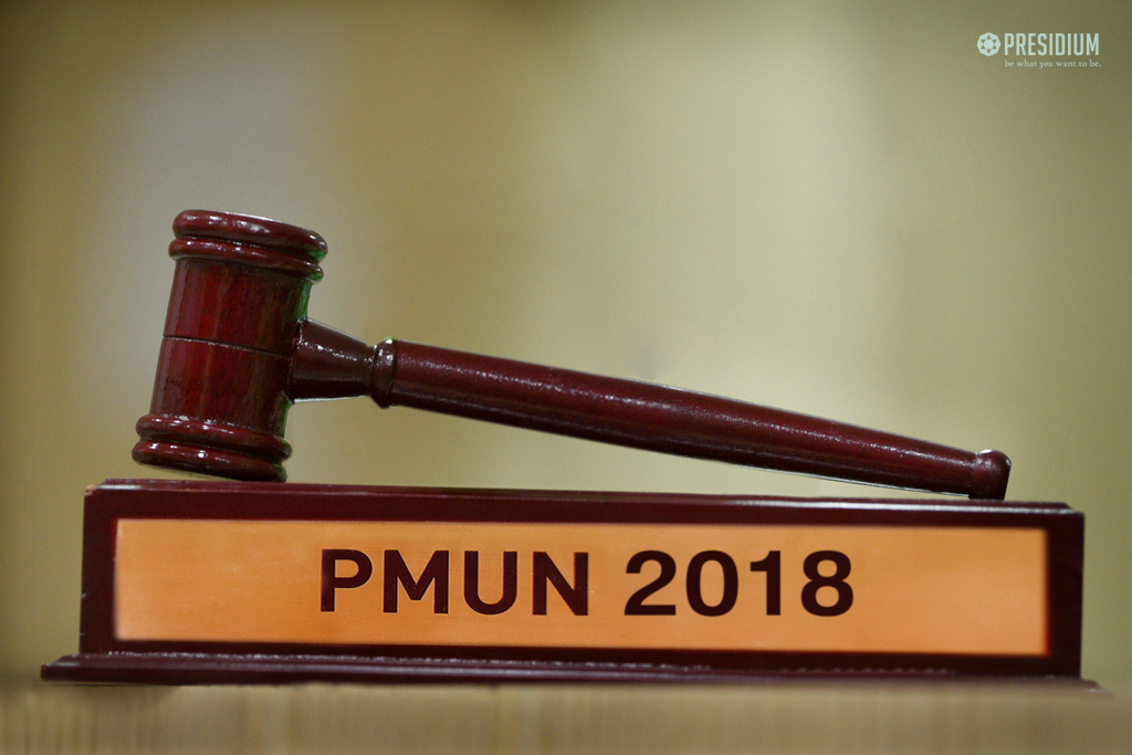 PRESIDIANS DISCOVER THE POWERFUL LEADER IN THEM AT PMUN 2018