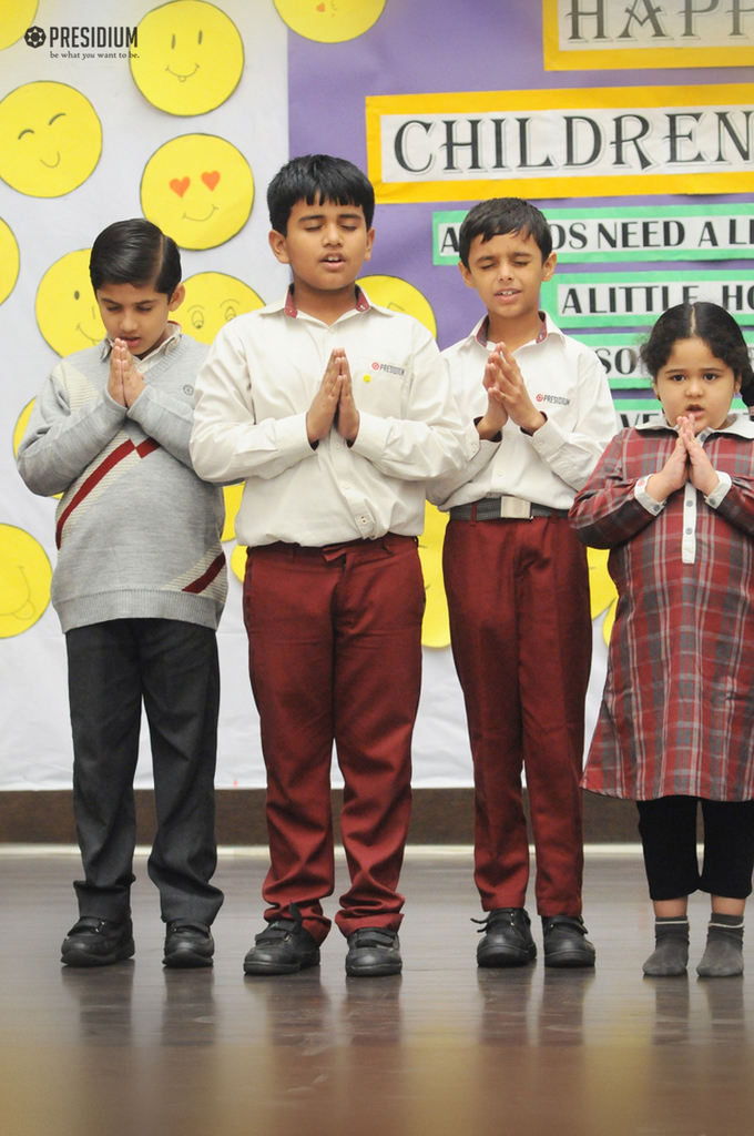 Presidium Rajnagar, MEMORABLE & JOVIAL CHILDREN’S DAY CELEBRATIONS AT PRESIDIUM