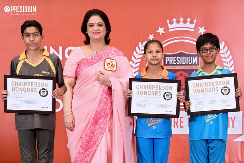 Presidium Rajnagar, CHAIRPERSON HONOURS CEREMONY: CELEBRATING STUDENT'S EXCELLENCE