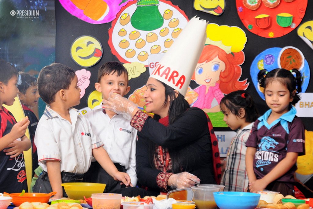 Presidium Rajnagar, YUMMY TUMMY DAY: A GREAT TREAT FOR THE TINY TOTS