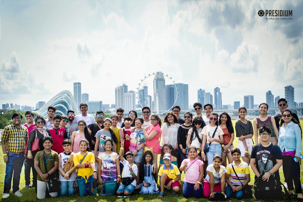 PRESIDIANS EXPLORE THE GARDEN CITY OF SINGAPORE