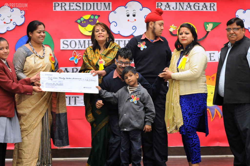 Presidium Rajnagar, SPECIAL CHILDREN OF SPARSH THANK PRESIDIANS FOR THEIR KINDNESS