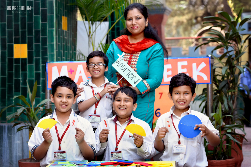 Presidium Vivek Vihar, PRESIDIANS ENHANCE THEIR MATHEMATICAL SKILLS & LEARN NEW CONCEPTS