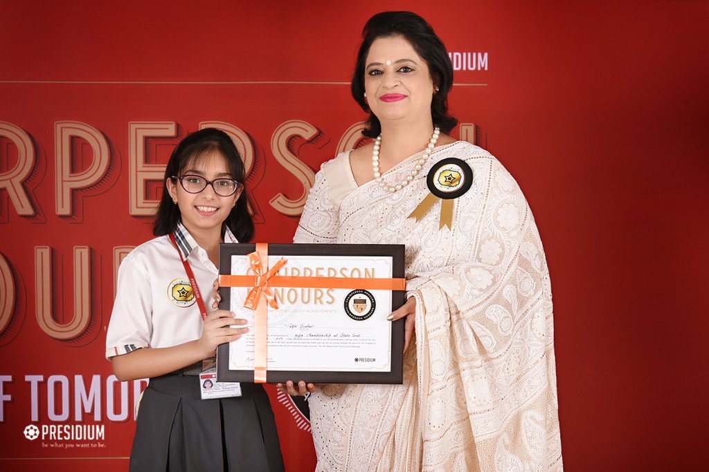 Presidium Gurgaon-57, CELEBRATING STUDENT EXCELLENCE AT CHAIRPERSON HONOURS