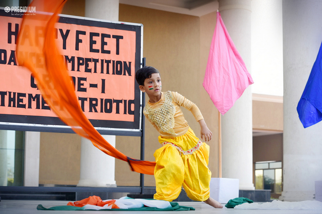 Presidium Gurgaon-57, INTRA-CLASS DANCE COMPETITION WITNESSES ENERGETIC PERFORMANCES