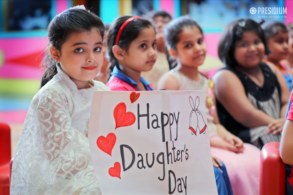 Presidium Punjabi Bagh, DAUGHTER’S DAY:PRESIDIUM DAUGHTERS HONOURED WITH SPECIAL BADGES