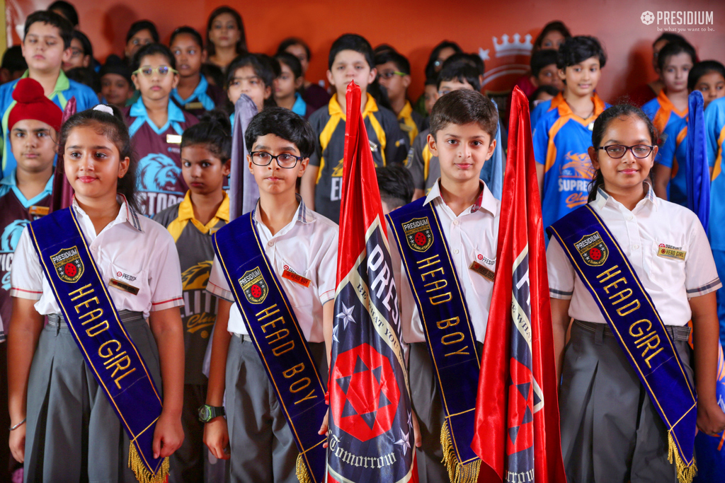 Presidium Punjabi Bagh, INVESTITURE CEREMONY: FUTURE LEADERS IN THE MAKING!