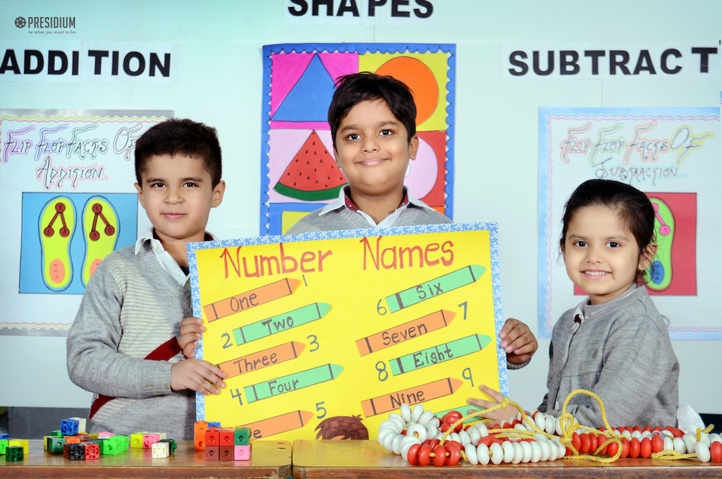 Presidium Punjabi Bagh, STUDENTS ASSIMILATE MATHS CONCEPTS IN MATHS WEEK