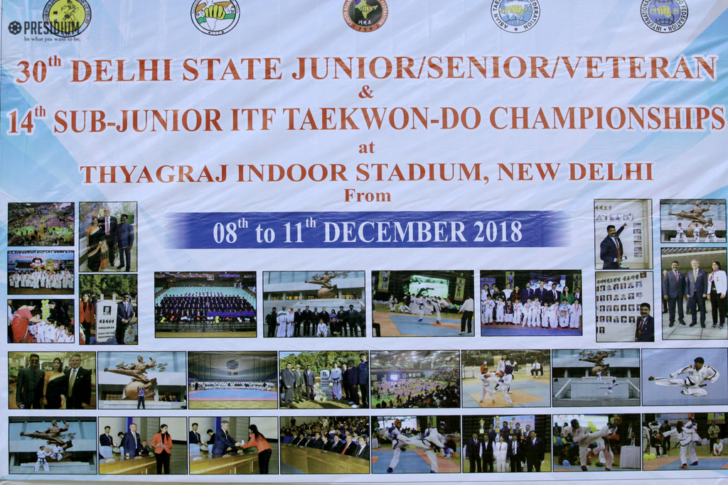 Presidium Punjabi Bagh, PRESIDIUM BAGS A TROPHY AT SUBJUNIOR TAEKWONDO CHAMPIONSHIP