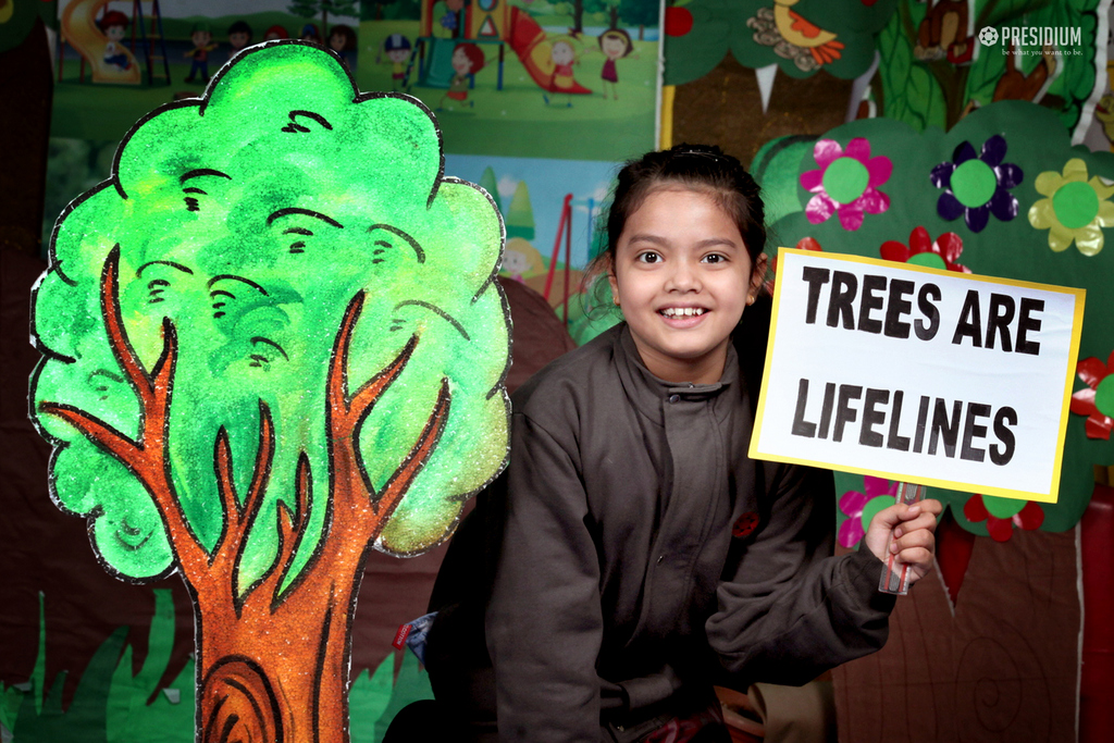 Presidium Punjabi Bagh, LEARNING ABOUT THE NATURE WITH THE TBL THEME OF ‘GARDEN’