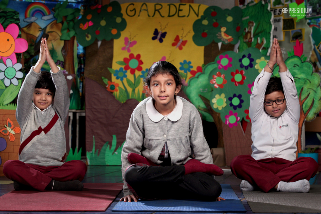 Presidium Punjabi Bagh, LEARNING ABOUT THE NATURE WITH THE TBL THEME OF ‘GARDEN’