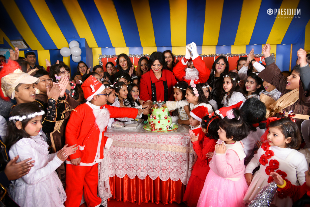 Presidium Punjabi Bagh, STUDENTS MARK CHRISTMAS WITH SUDHA MA’AM