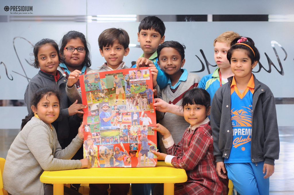 Presidium Rajnagar, COLLAGE MAKING PROMOTES ARTISTRY & CREATIVITY IN YOUNG LEARNERS