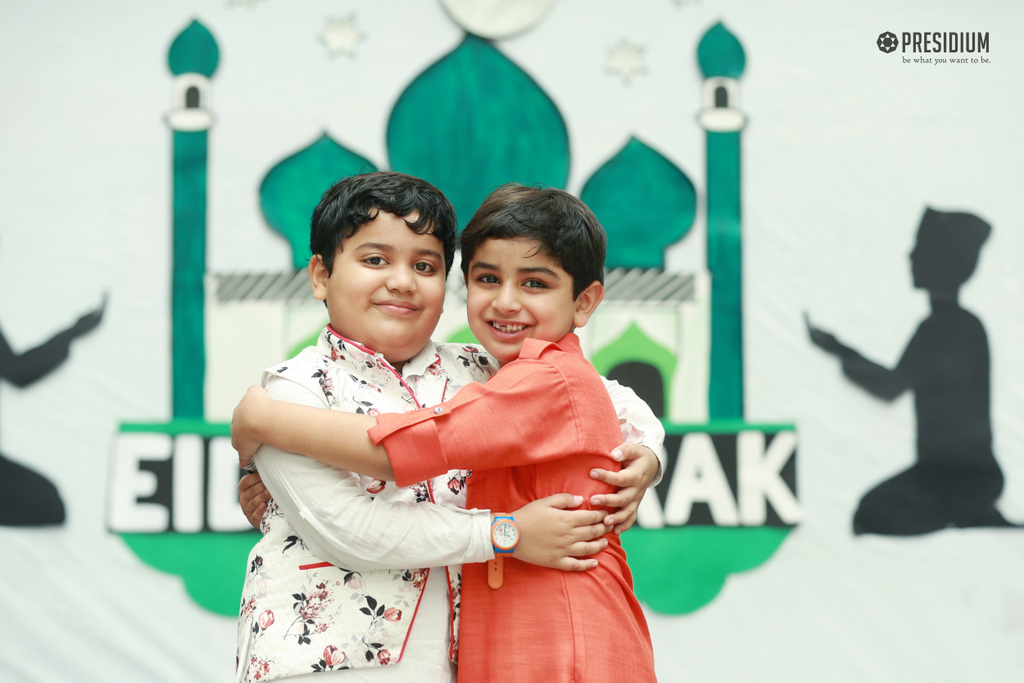 Presidium Rajnagar, THE SCHOOL ATRIUM ENLIVENS WITH EID CELEBRATIONS