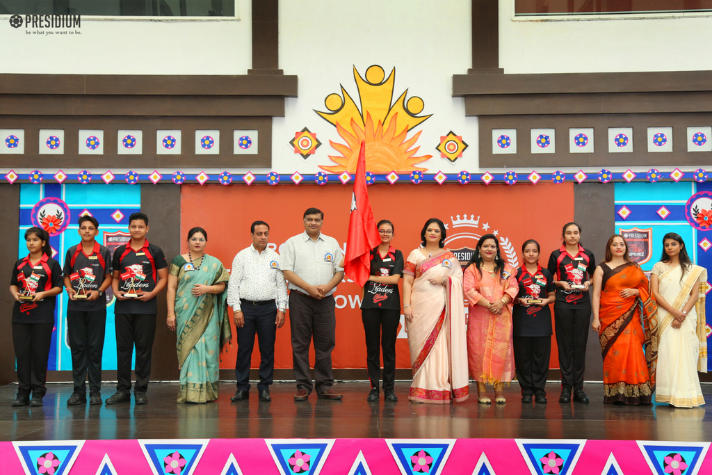 Presidium Rajnagar, PRESIDIANS DON THE MANTLE OF LEADERSHIP AT INVESTITURE CEREMONY