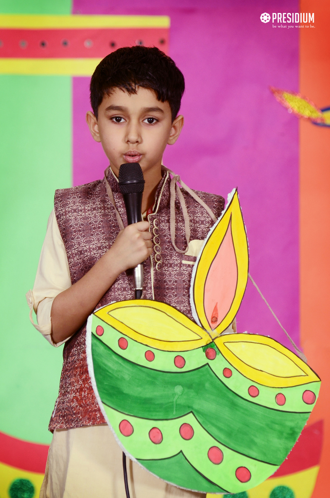 Presidium Rajnagar, DIWALI FINDS ITS WAY TO TEACH THE VALUE OF FESTIVALS TO STUDENTS