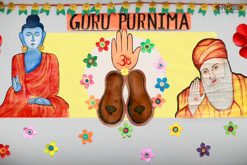 Presidium Rajnagar, REKINDLING THE ‘GURU-SHISHYA’ PARAMPARA AT PRESIDIUM ON GURU PURNIMA