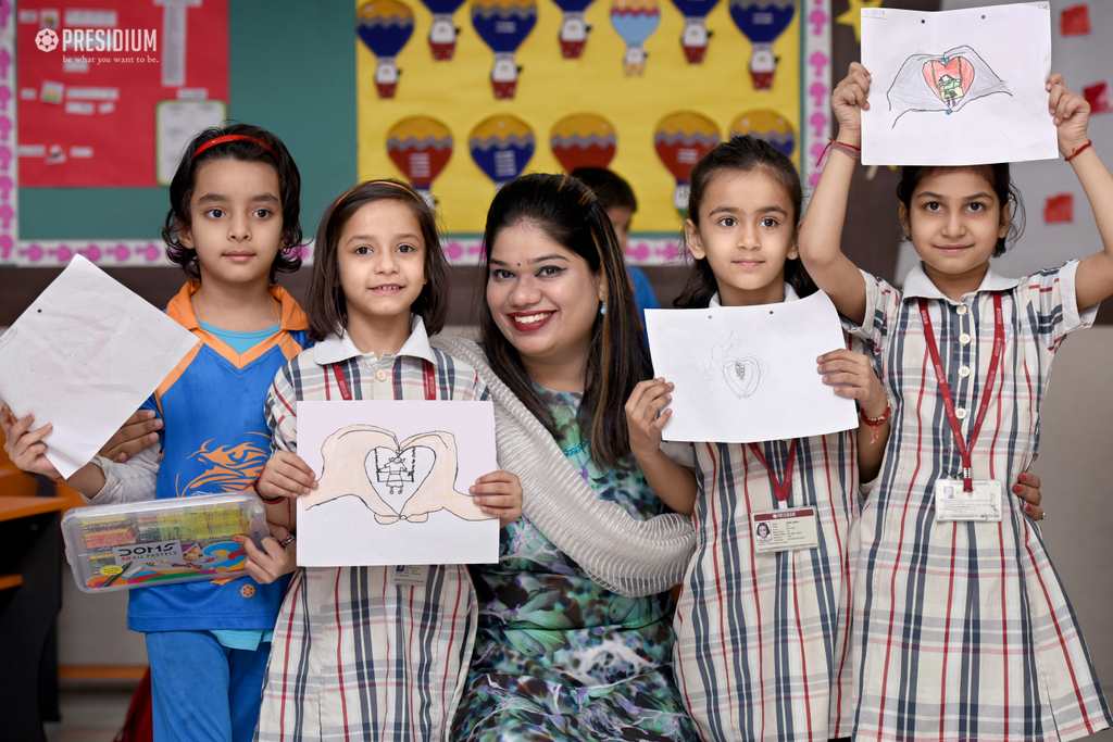 Presidium Rajnagar, PRESIDIANS CELEBRATED THE POWER OF GIRLS ON GIRL CHILD DAY