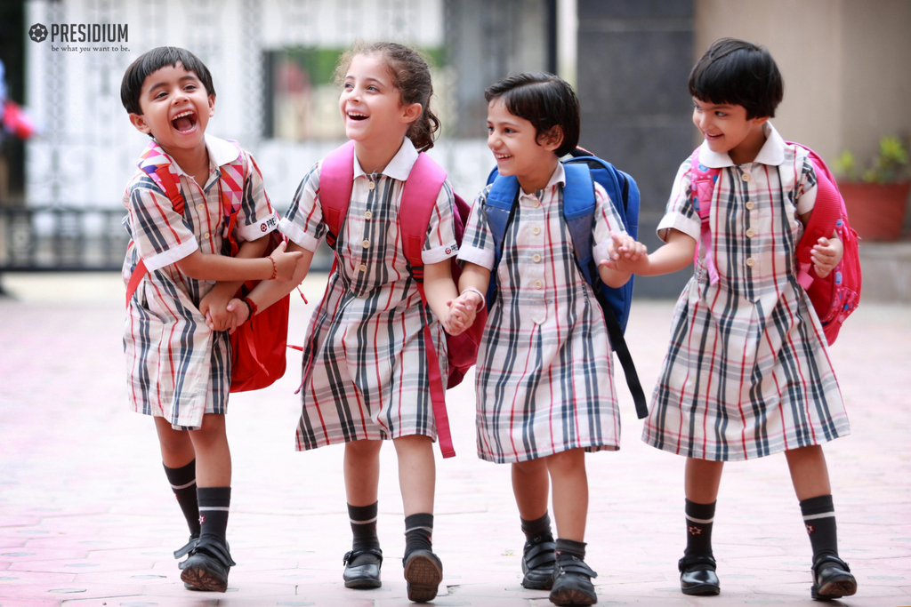 Presidium Rajnagar, THE SCHOOL ENLIVENS WITH EXCITED PRESIDIANS AFTER SUMMER BREAK! 