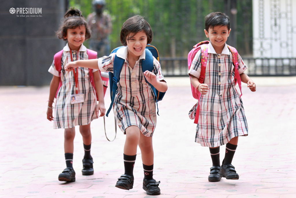 Presidium Rajnagar, THE SCHOOL ENLIVENS WITH EXCITED PRESIDIANS AFTER SUMMER BREAK! 