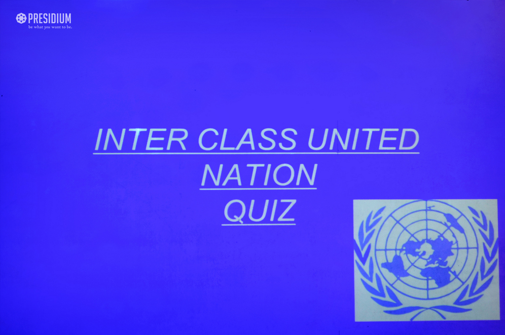 Presidium Rajnagar, UN DAY: YOUNG INTELLECTUALS PARTICIPATE IN ‘UNITED DAY QUIZ’