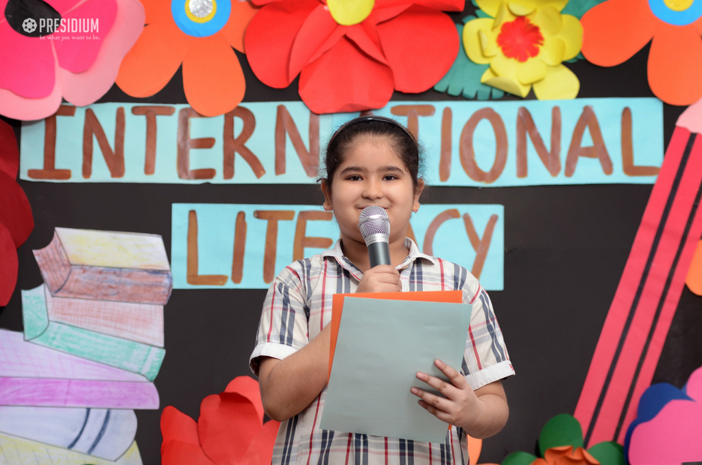 Presidium Rajnagar, WORLD LITERACY DAY: TO LEARN IS TO TEACH IS TO INSPIRE! 