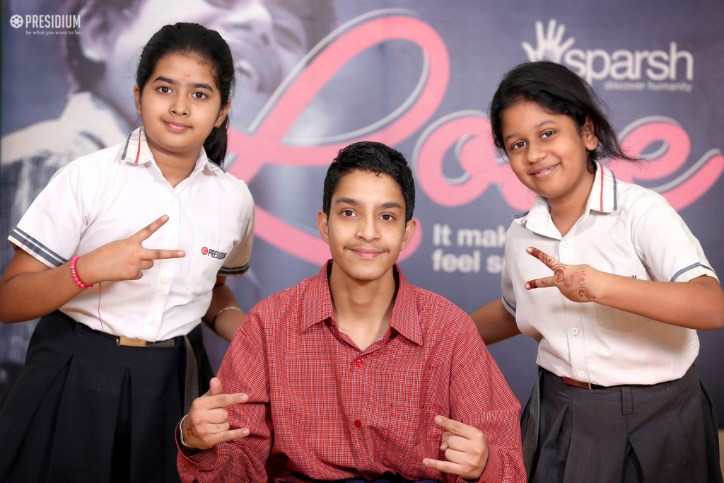 Presidium Rajnagar, YOUNG PHILANTHROPISTS SPEND A DAY WITH THEIR SPECIAL FRIENDS 