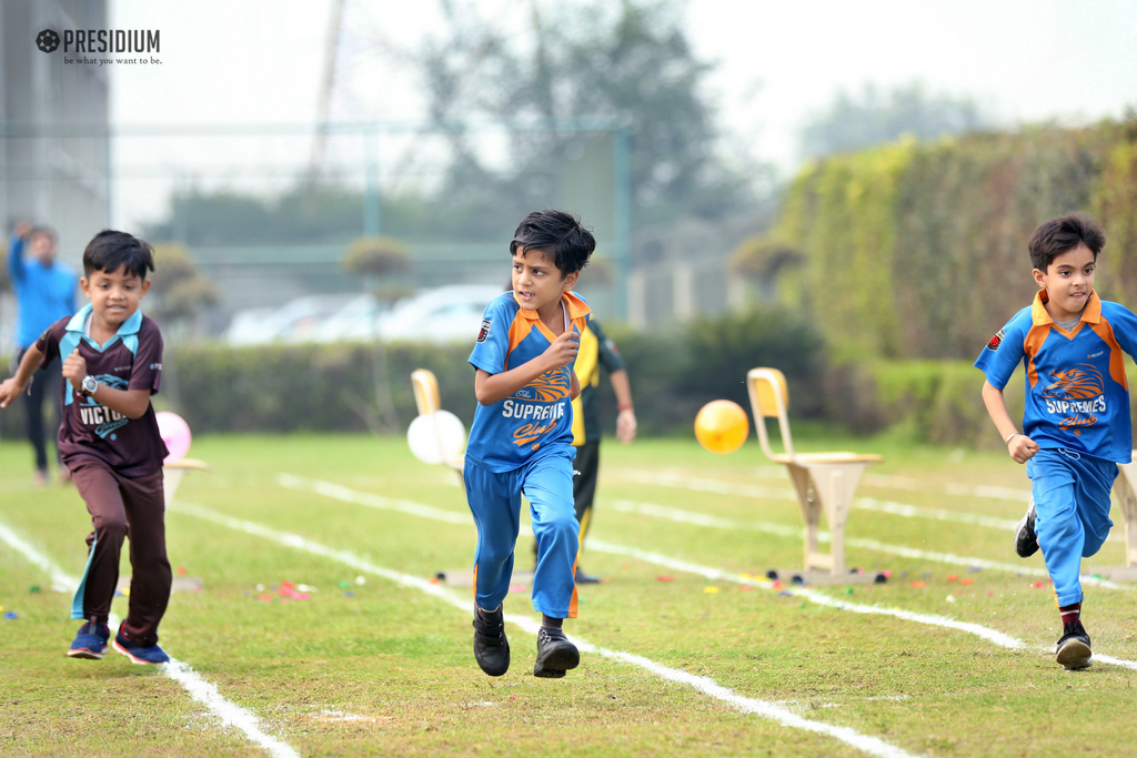 Presidium Rajnagar, SPORTS DAY SEMI FINALS: SPORTS REVEAL THE CHARACTER OF PLAYERS