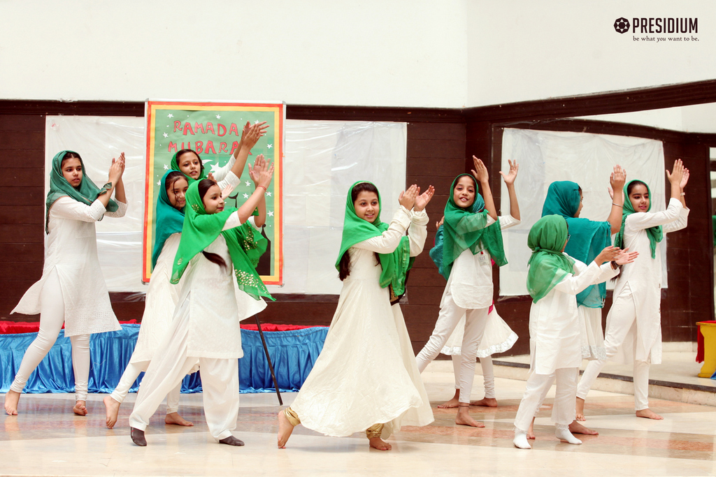 Presidium Indirapuram, RAMADAN MUBARAK! PRESIDIANS HOST A SPECIAL ASSEMBLY ON EID