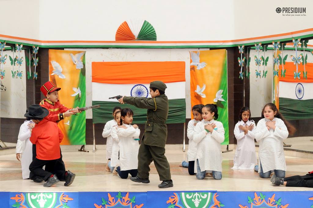 Presidium Indirapuram, PATRIOTIC PRESIDIANS CELEBRATE 69TH REPUBLIC DAY WITH ZEST