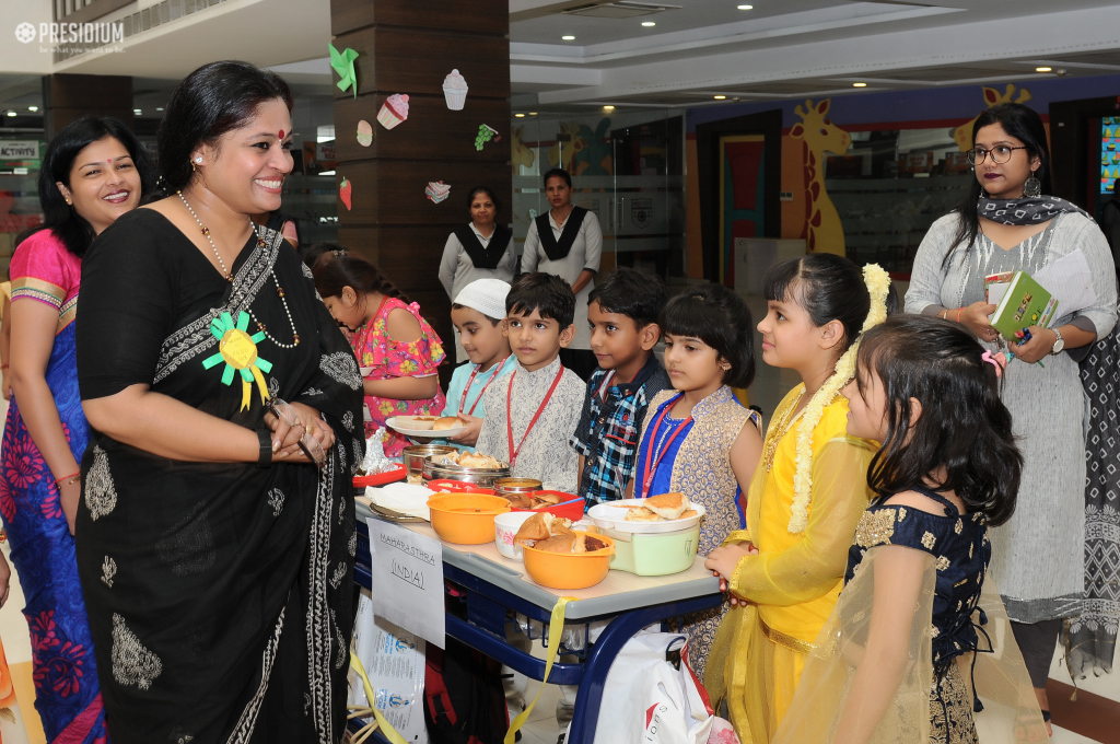 Presidium Rajnagar, FOOD FAIR PROVIDES PRESIDIANS A RICH CULTURAL EXPERIENCE