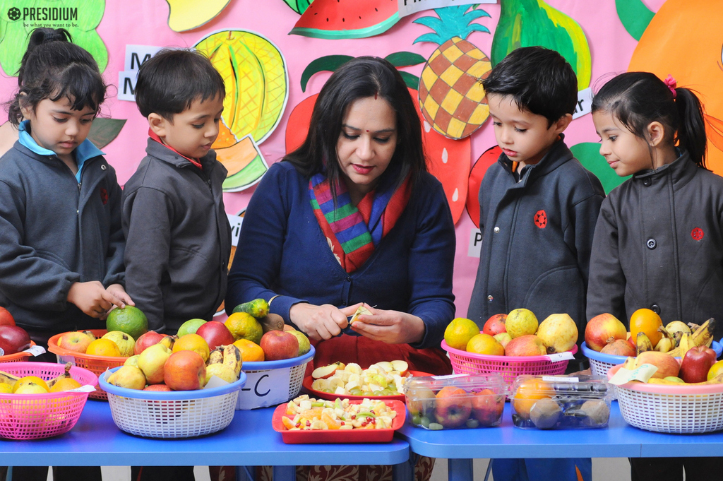 Presidium Rajnagar, SALAD MAKING:LITTLE PRESIDIANS DISCOVER THE ART OF HEALTHY EATING