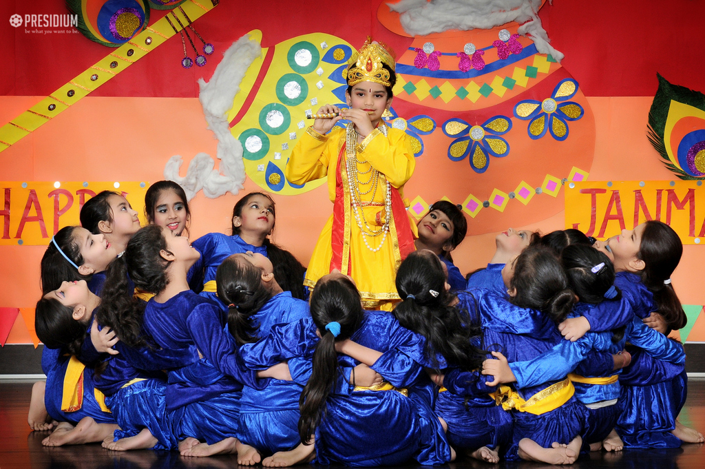 Presidium Rajnagar, PRESIDIANS TURN THE STAGE TO VRINDAVAN TO CELEBRATE JANMASHTAMI