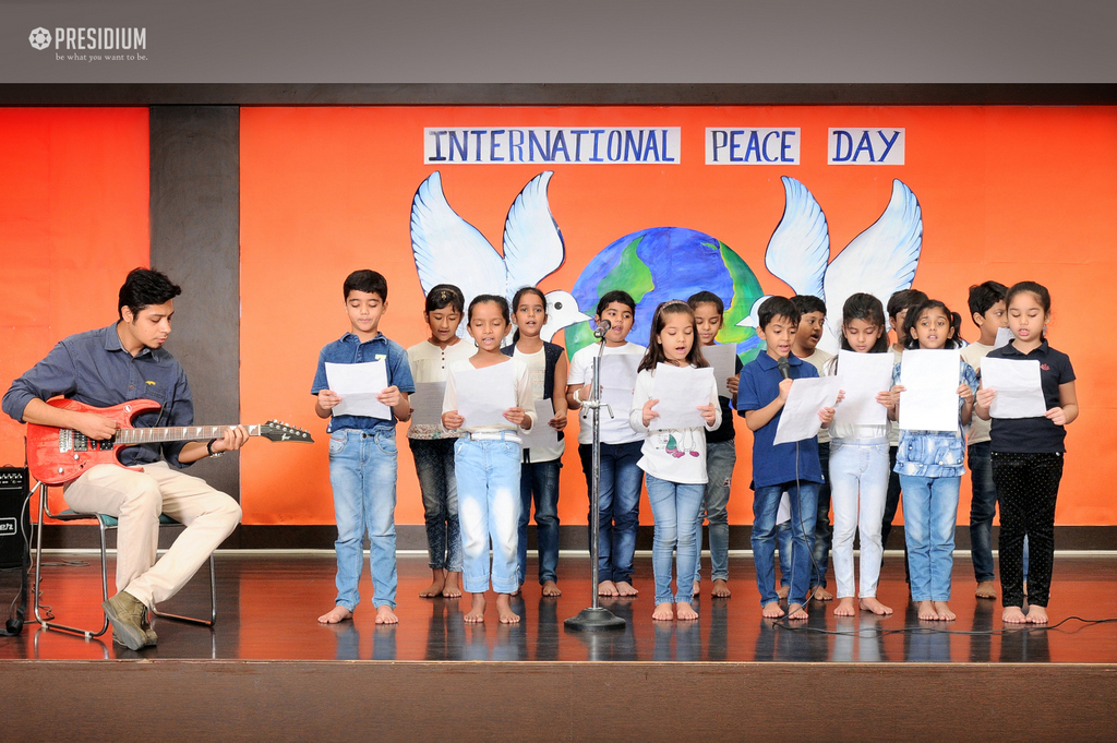 Presidium Rajnagar, INTERNATIONAL DAY OF PEACE: DAY TO CELEBRATE PEACE & BROTHERHOOD