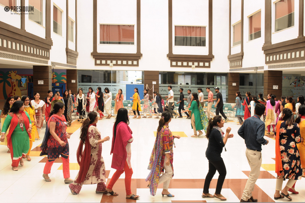 Presidium Rajnagar, REKINDLING OUR TEACHERS' PASSION FOR TEACHING WITH FUN WORKSHOPS Presidium Rajnagar, REKINDLING OUR TEACHERS' PASSION FOR TEACHING WITH FUN WORKSHOPS
