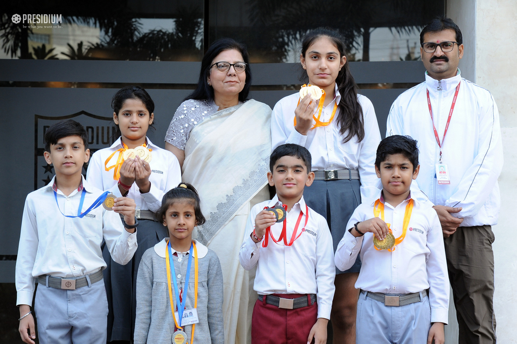 Presidium Gurgaon-57, PRESIDIUM IS PROUD OF YOUNG SKATERS’ ACHIEVEMENTS 